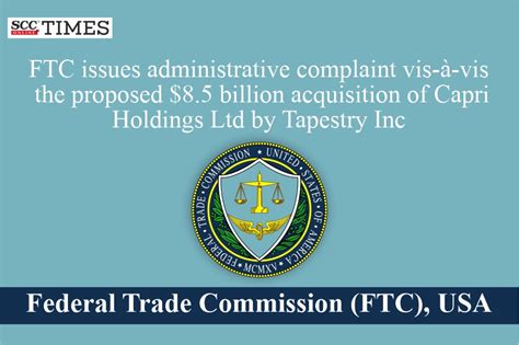 ftc tapestry complaint.